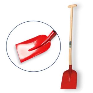 Betonschop met schopsteel 110cm, gehard, rood gelakt ATLAS DIAMANT 1 2 0 | 780966