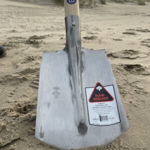 Steekbats blad, extra gehard, gepolijst met GEBOGEN OPSTAPJES RUHR-BRILLANT 14 000