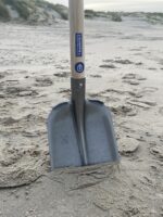 Steekbats PLATTE OPSTAP met schopsteel 110cm, extra gehard, gepolijst | ATLAS DIAMANT 1/4 000