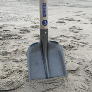 Steekbats PLATTE OPSTAP met schopsteel 110cm, extra gehard, gepolijst | ATLAS DIAMANT 1/4 000