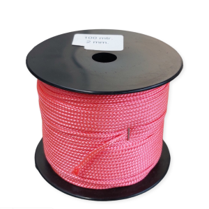 Stratenmakerstouw - Uitzetdraad Roze 100 meter 2.00mm