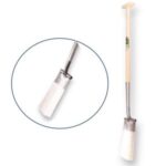 Kabelspade draineerspade 13cm met opstap essen steel Atlas Diamant 810453