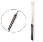 810400 Draineerboor-spade-60x10cm-met-steel-De-Wit-spade-300x298