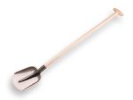 Steekbats 1/4 000 met gebogen PE Essen schopsteel 100 cm