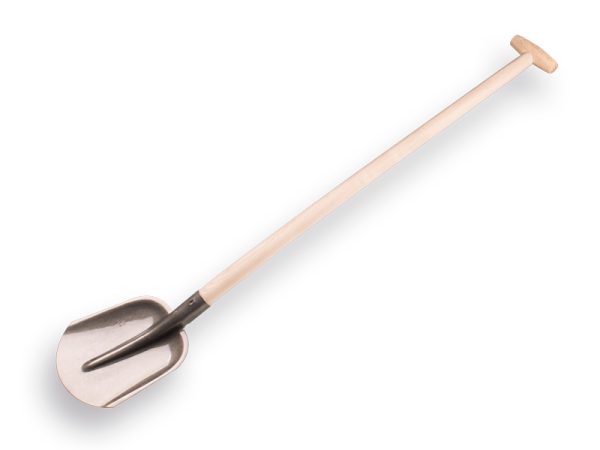 Steekbats 1/4 000 met gebogen PE Essen schopsteel 100 cm