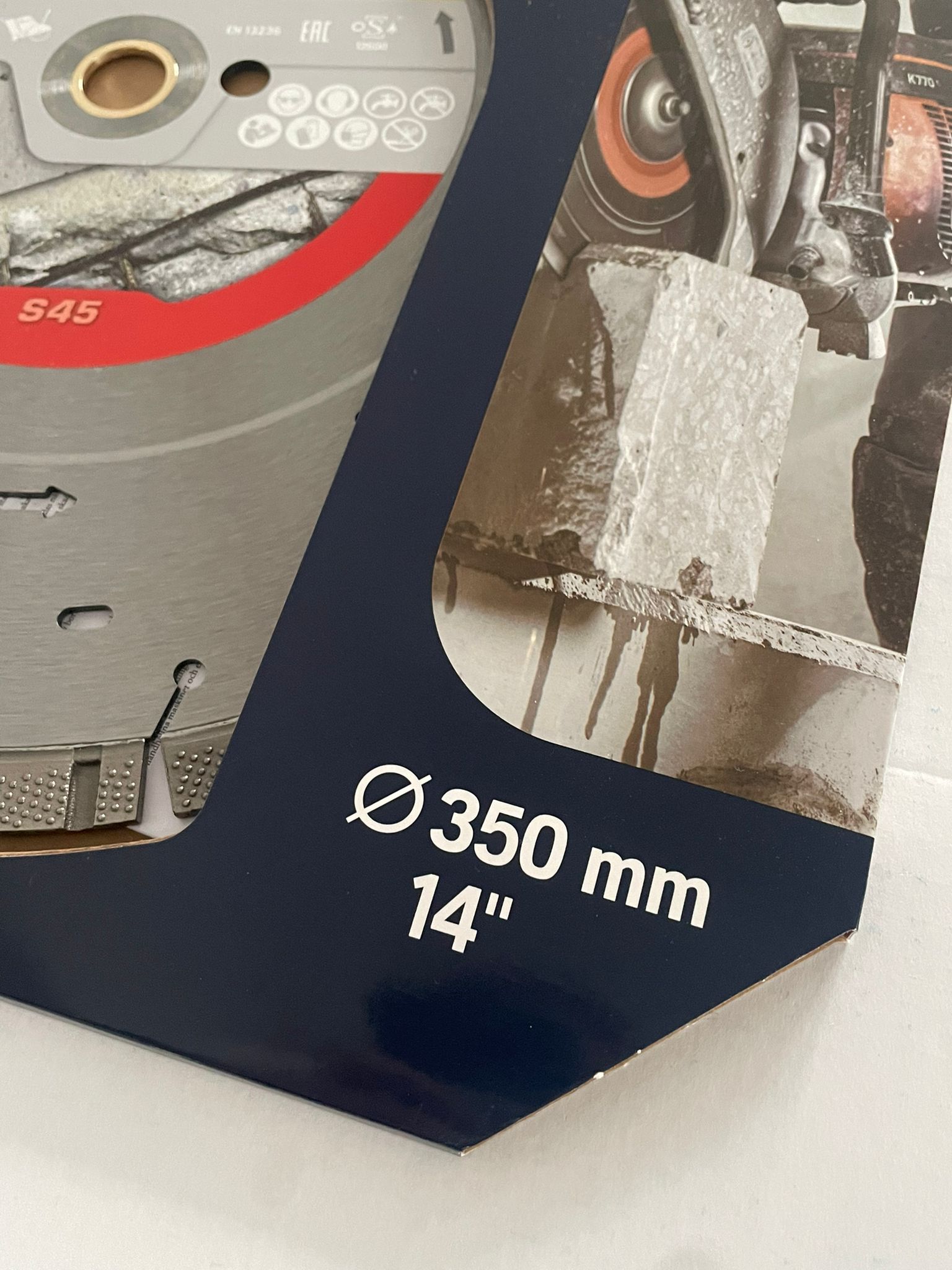 Husqvarna Elite Cut S45 Exo-Grit Diamantzaagblad 350 mm