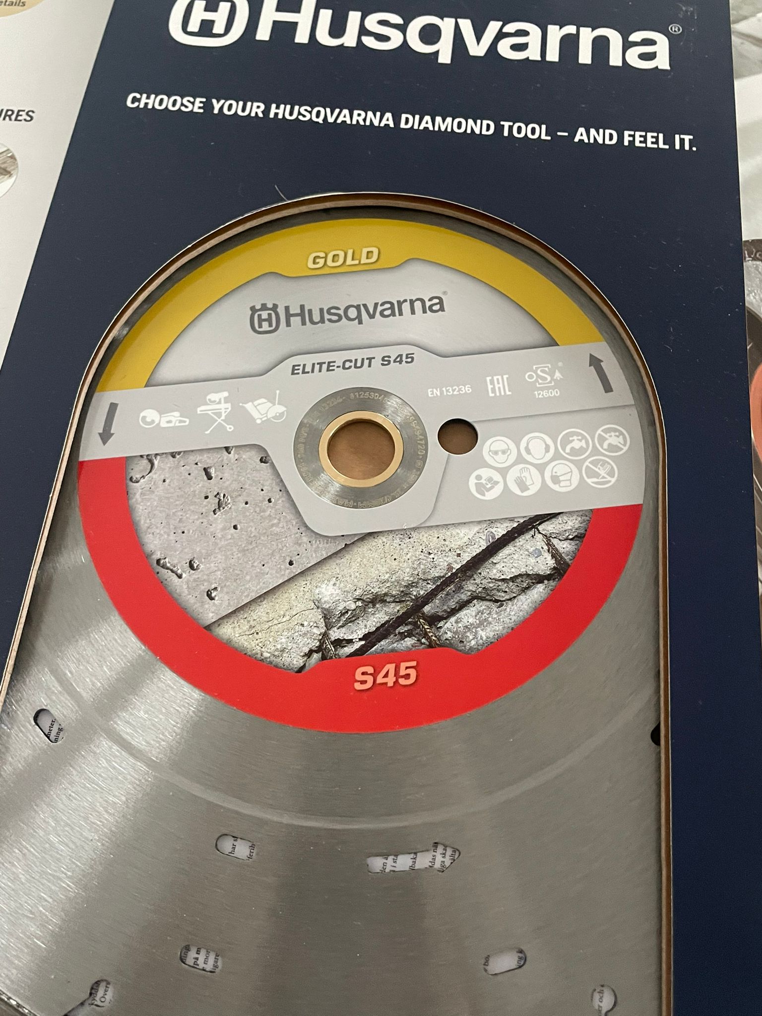 Husqvarna Elite Cut S45 Exo-Grit Diamantzaagblad 350 mm