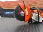 Bandenzaag Stihl TS 420 met blad