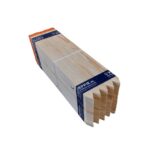 Houten Vuren Heipiketpalen 22x32x600 mm Rood Oranje Kop