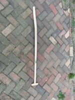 Straatmakersteel Essen 130 cm – Dubbel Gebogen Zwanenhals