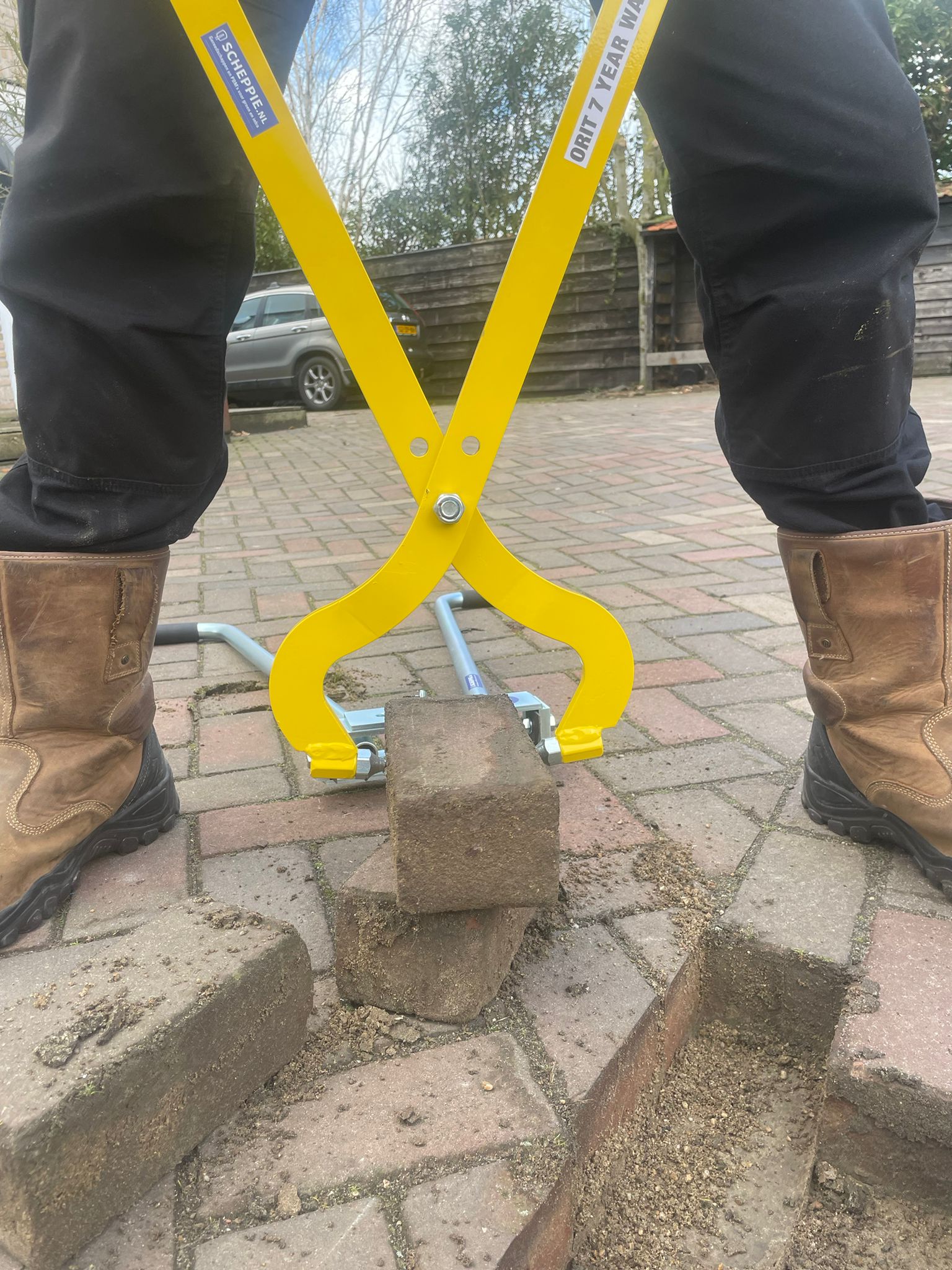 Orit Bandentang met Widia-punten 850 mm