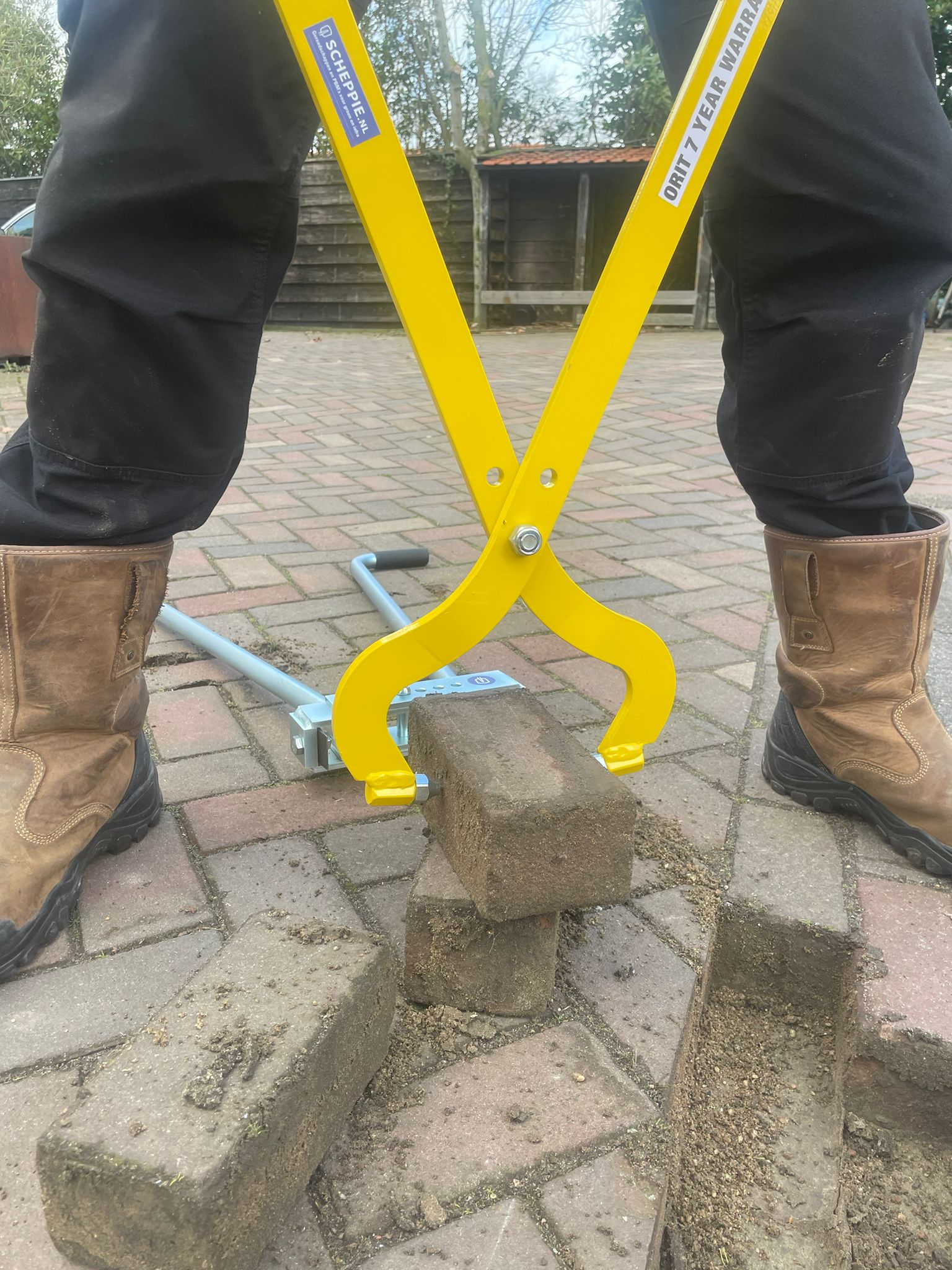 Orit Bandentang met Widia-punten 850 mm