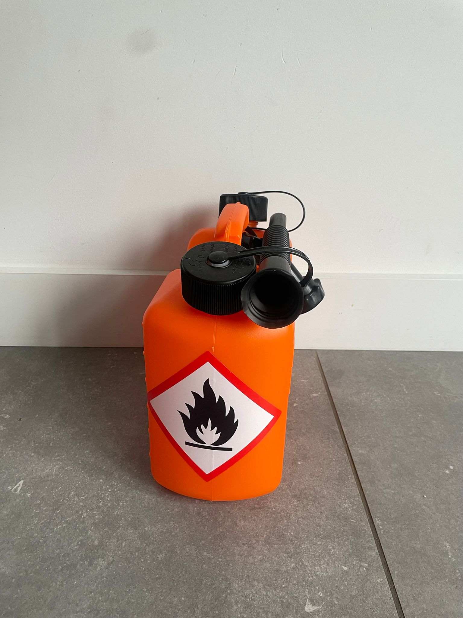 Combi Jerrycan 3L + 1,5L – Oranje – Met UN-certificaat