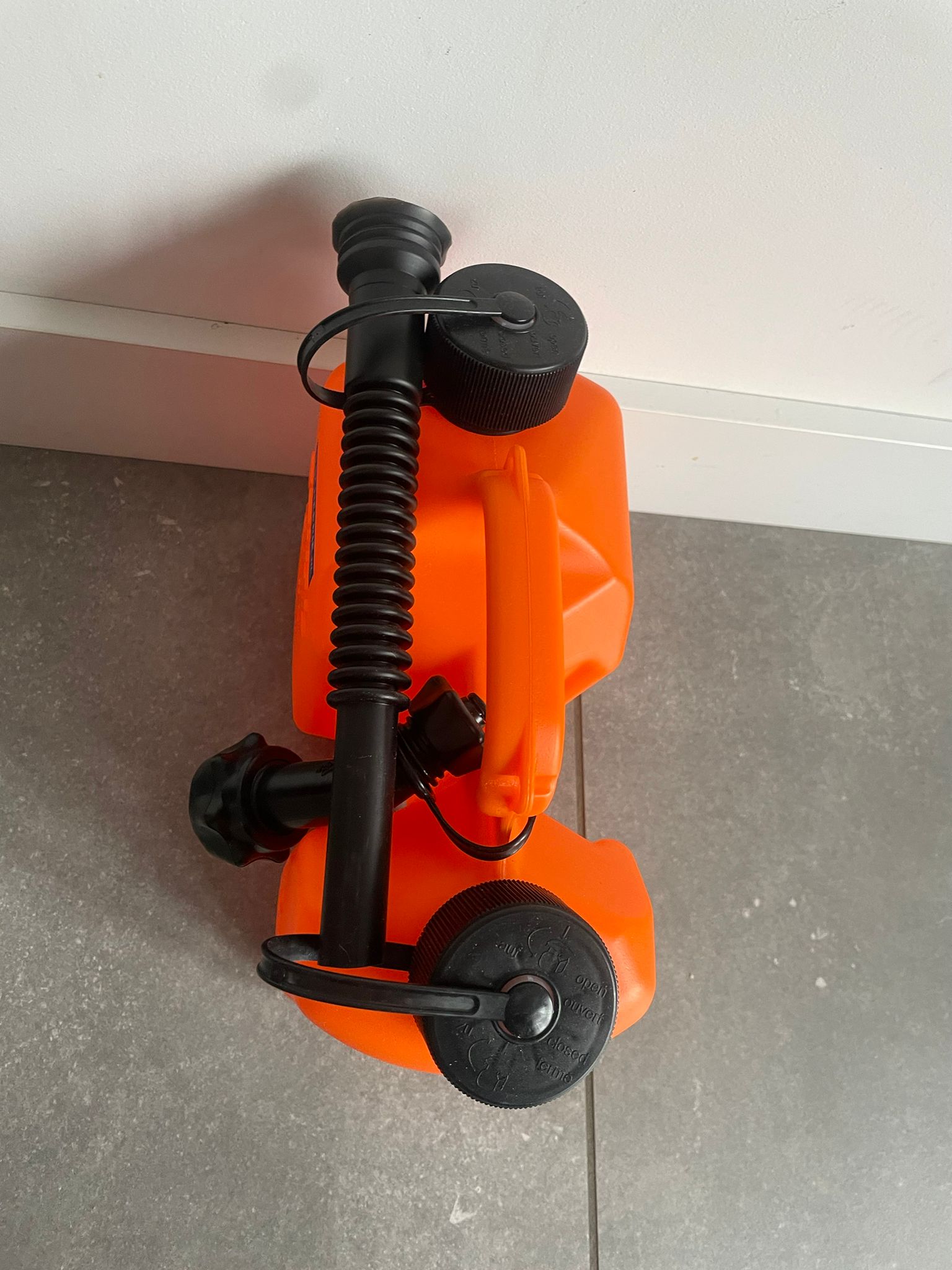 Combi Jerrycan 3L + 1,5L – Oranje – Met UN-certificaat