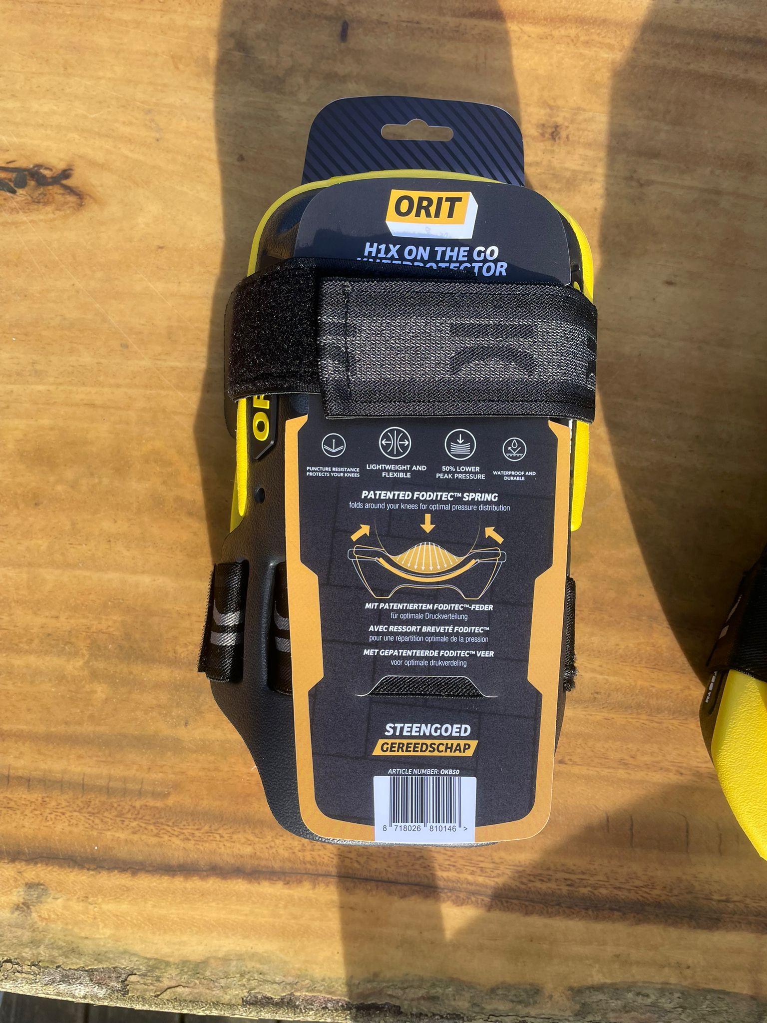 Orit Foditec™ Kniebeschermers Heavy Duty / Extra Heavy Duty