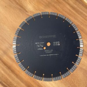 Zaagblad Turbo Beton Ø350 mm – Asgat 20 mm