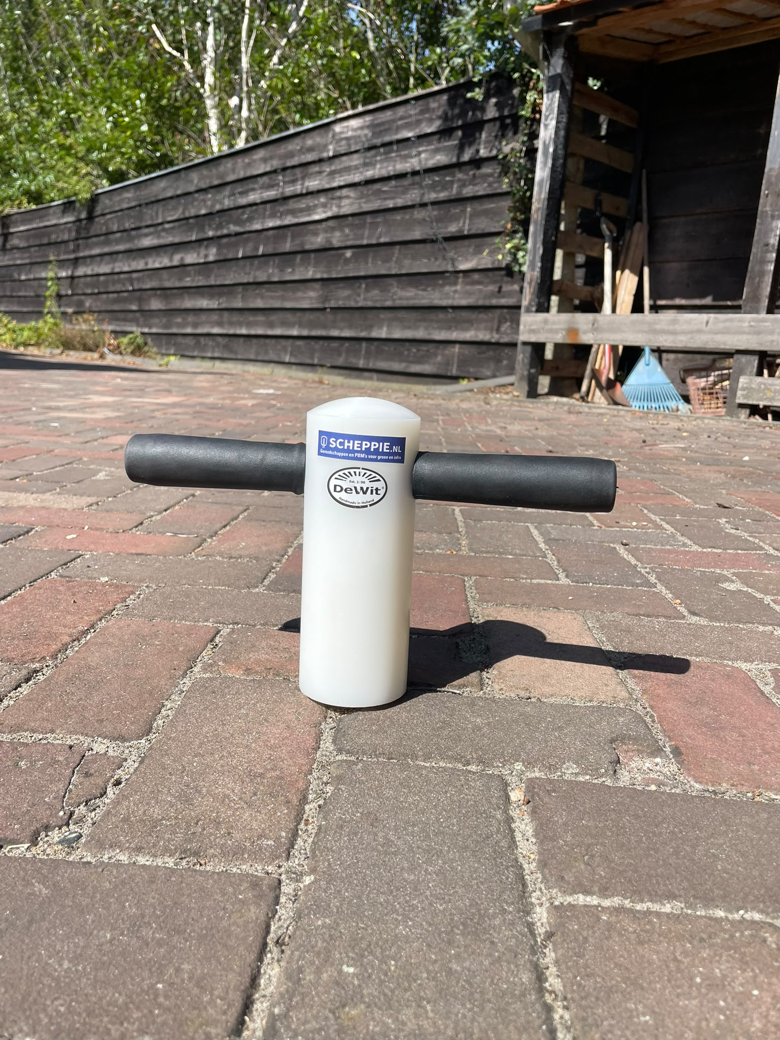 DeWit Tegelklopper klein met nylon klos