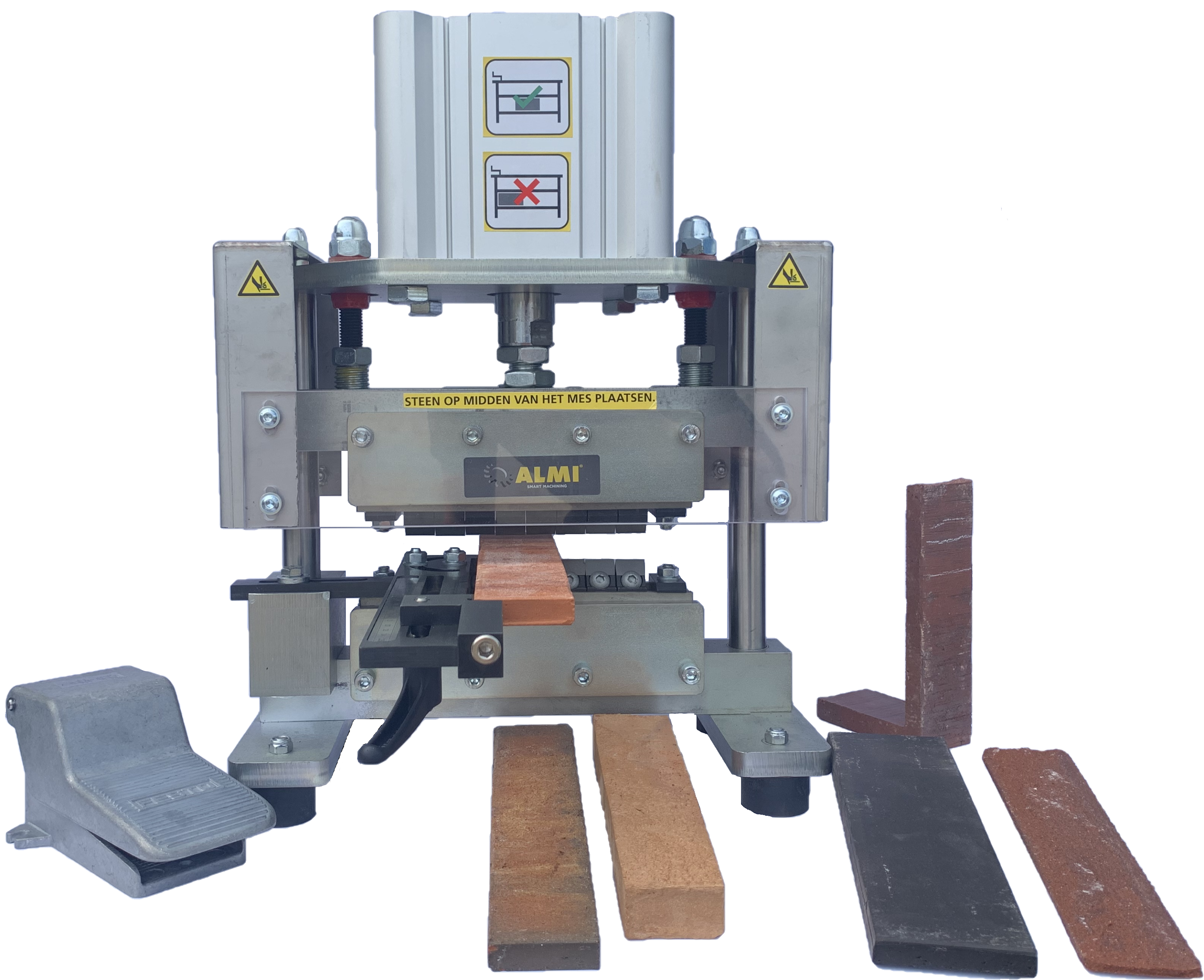 Almi Steenknipper AL16SP – Pneumatisch voor steenstrips
