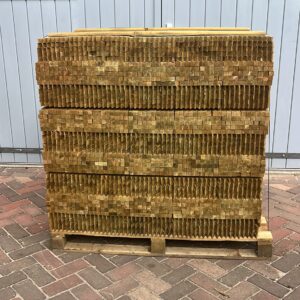 Geïmpregneerde piketpalen 80 cm – 2.250 stuks per pallet