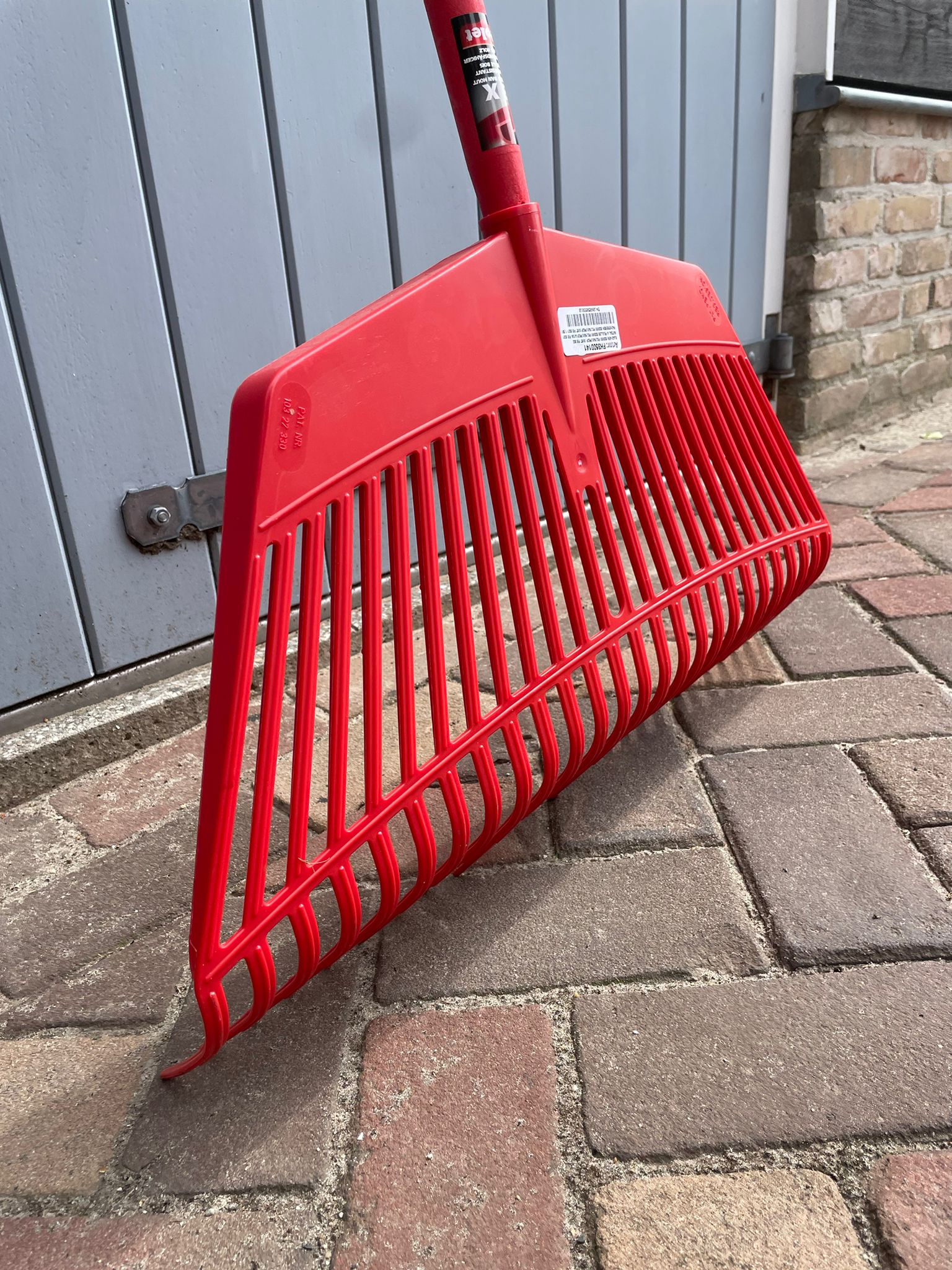 Polet Professionele Bladhark 600 mm met Fibersteel 150 cm