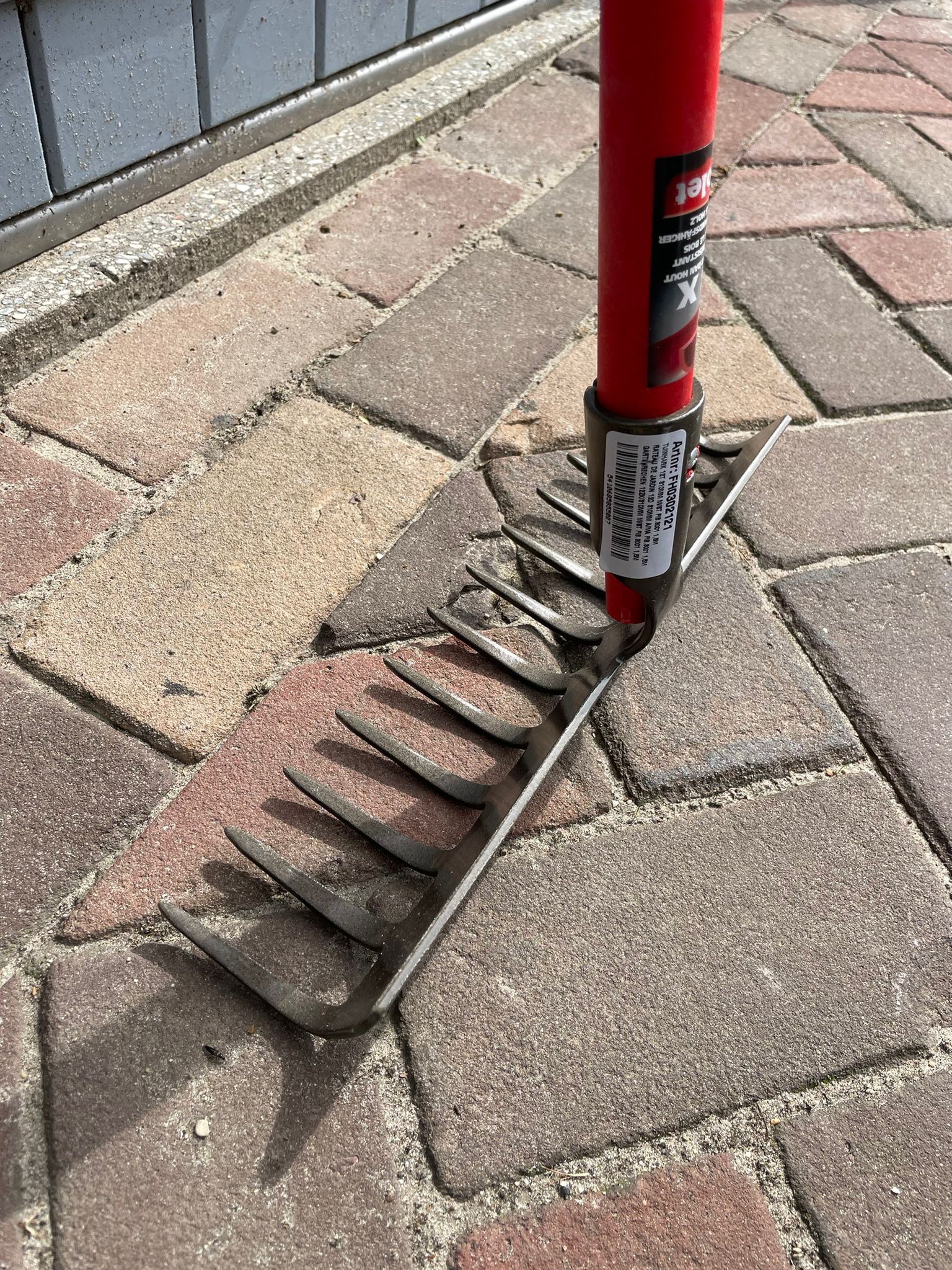 Polet Tuinhark 12-tands – Fibersteel 150 cm – 35 cm