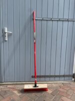 Polet Straatbezem 400 mm PVC met Fiber 3001 steel 1,5 m