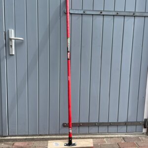 Polet Straatbezem 400 mm PVC met Fiber 3001 steel 1,5 m