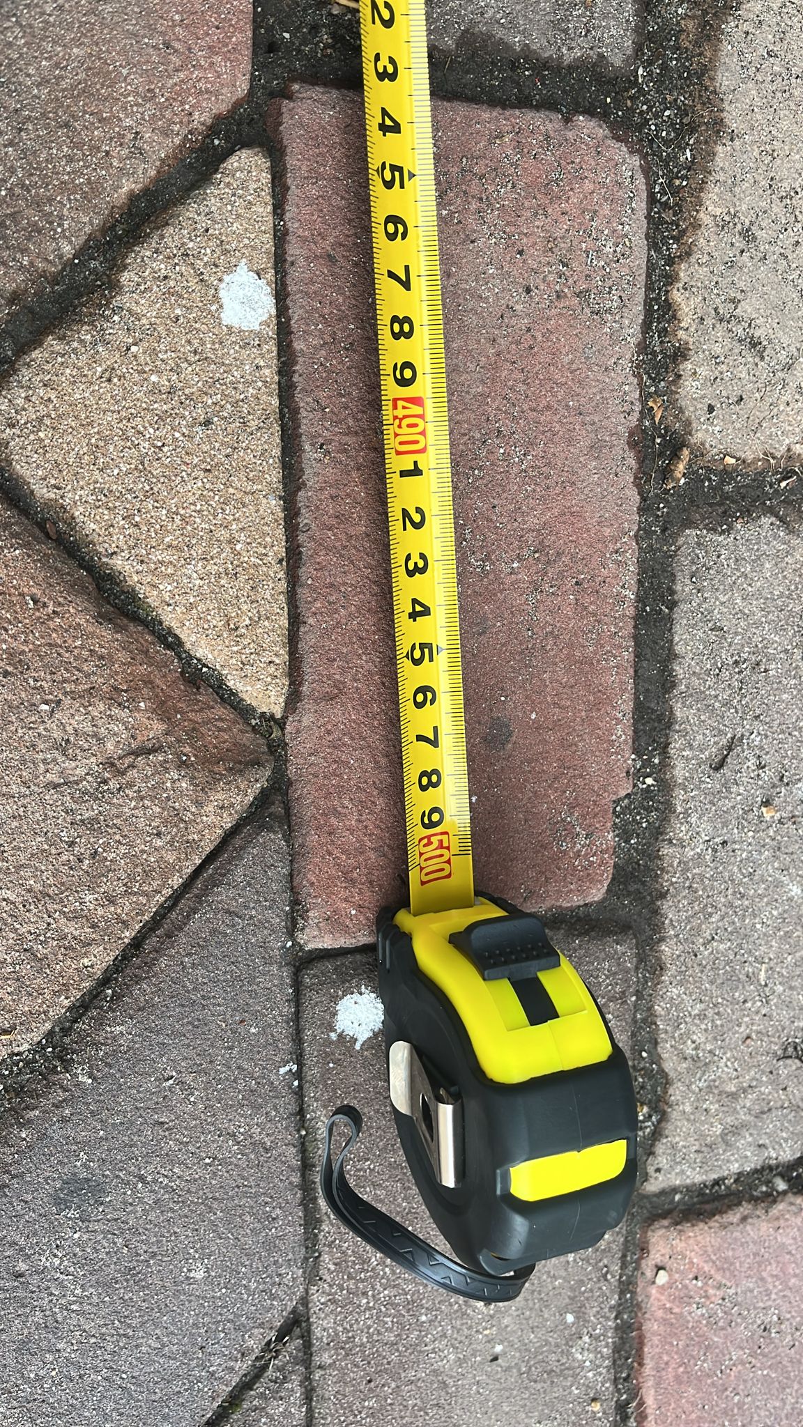 Rolmaat 5 meter – Metalen meetlint 19 mm – Enkelzijdig