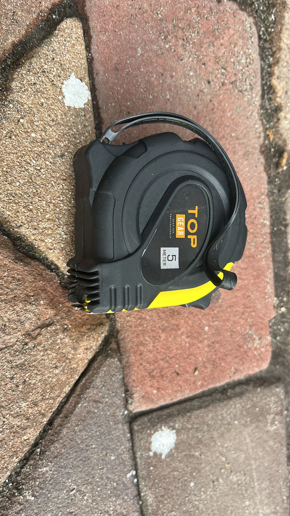 Rolmaat 5 meter – Metalen meetlint 19 mm – Enkelzijdig