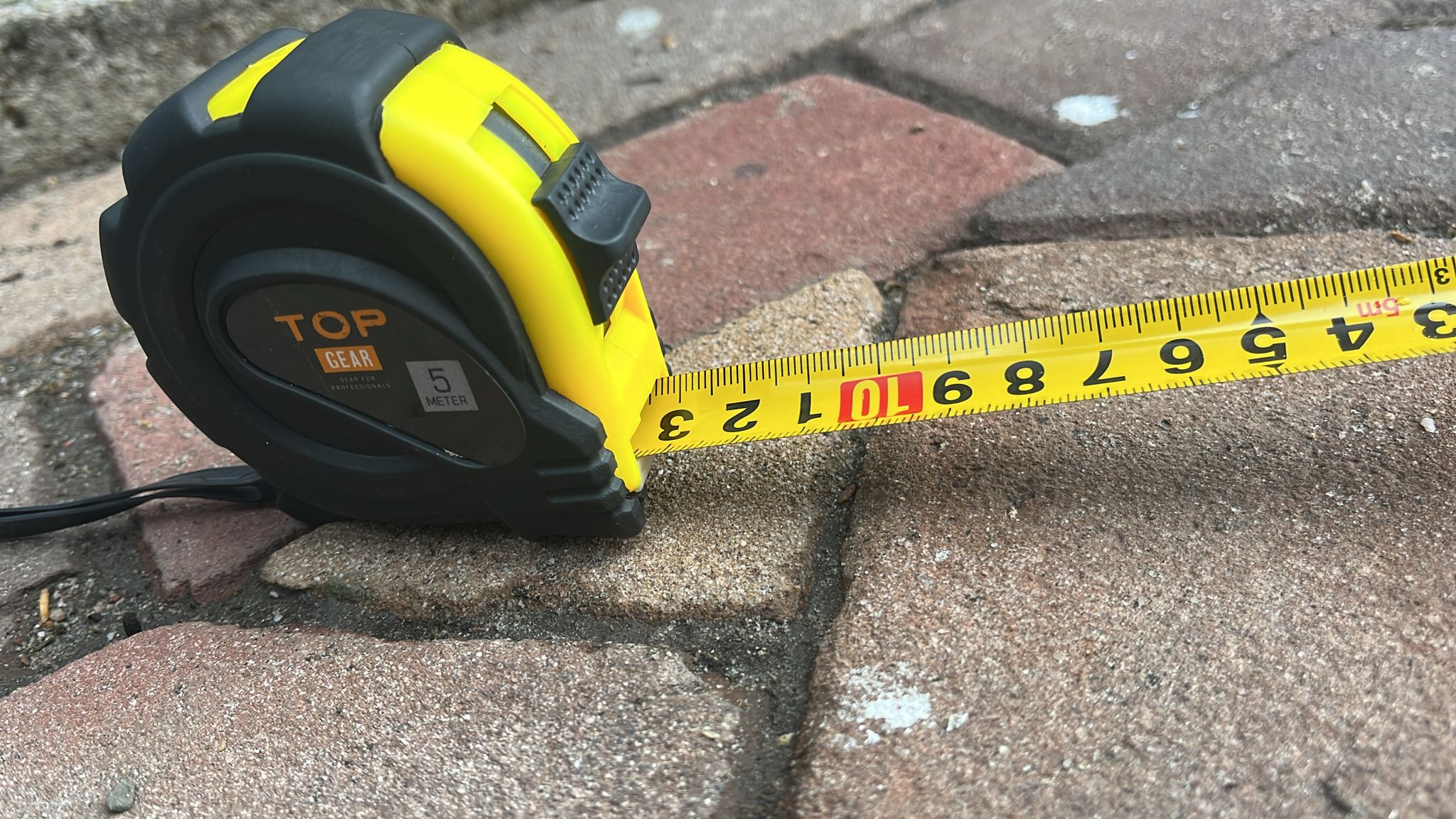 Rolmaat 5 meter – Metalen meetlint 19 mm – Enkelzijdig