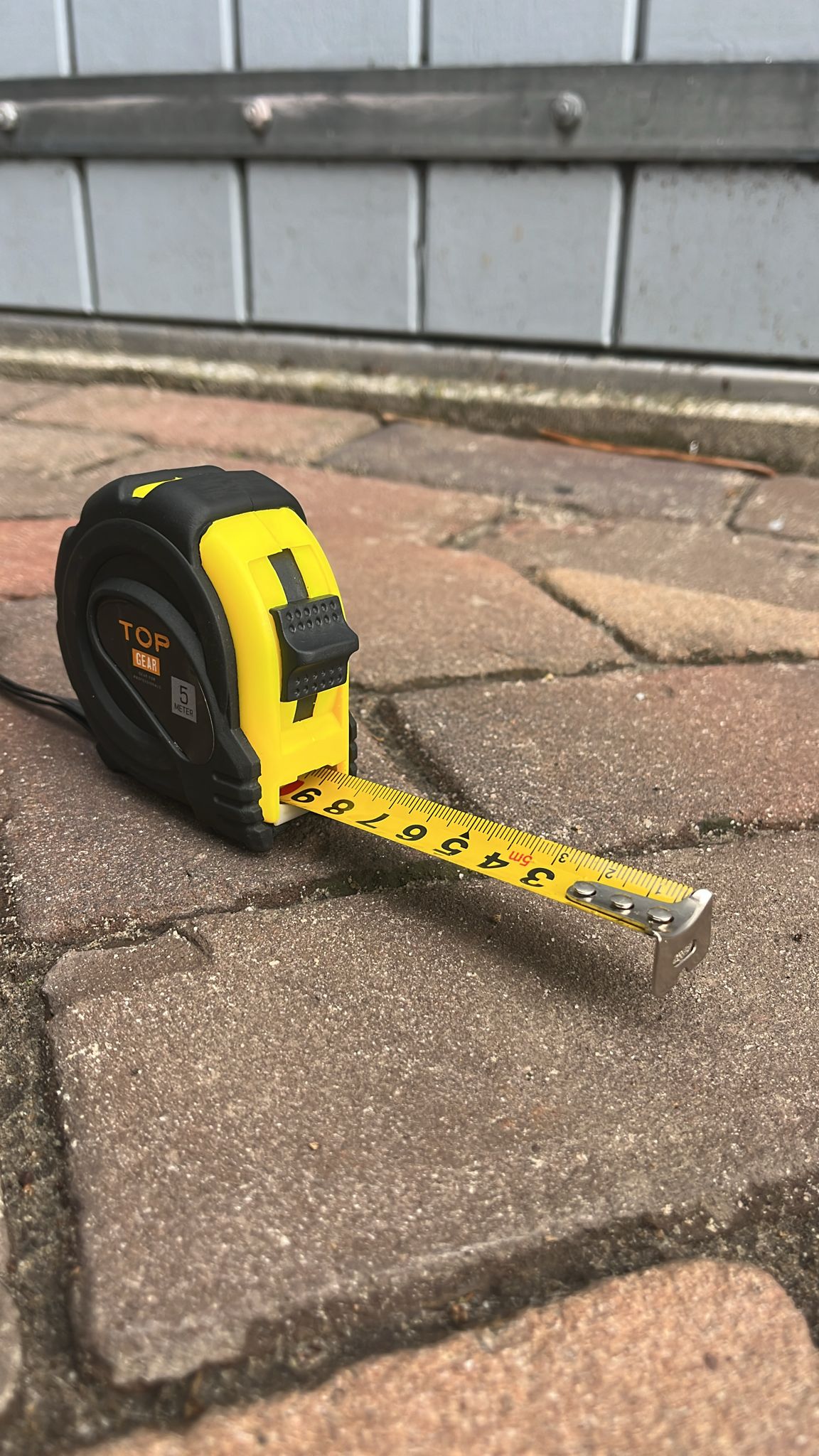 Rolmaat 5 meter – Metalen meetlint 19 mm – Enkelzijdig