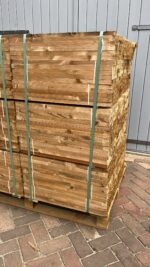 Geïmpregneerde Piketpalen 60 cm – 1.000 stuks per pallet