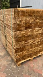 Pallet geïmpregneerde piketpalen 60 cm – 2.250 stuks
