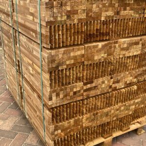 Pallet geïmpregneerde piketpalen 60 cm – 2.250 stuks