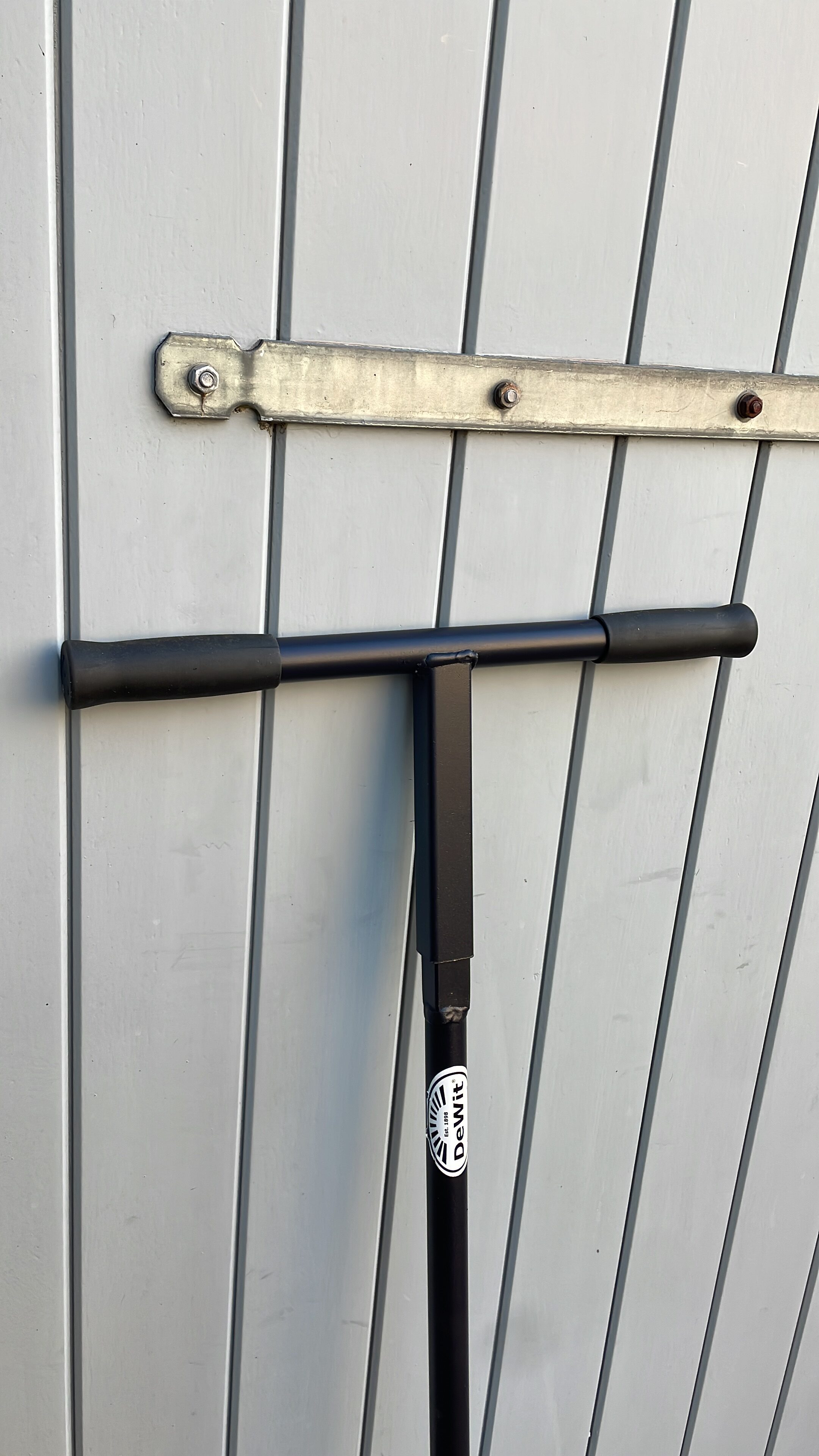 Grondboor met Gedraaide Punt 12 cm – Verlengbaar