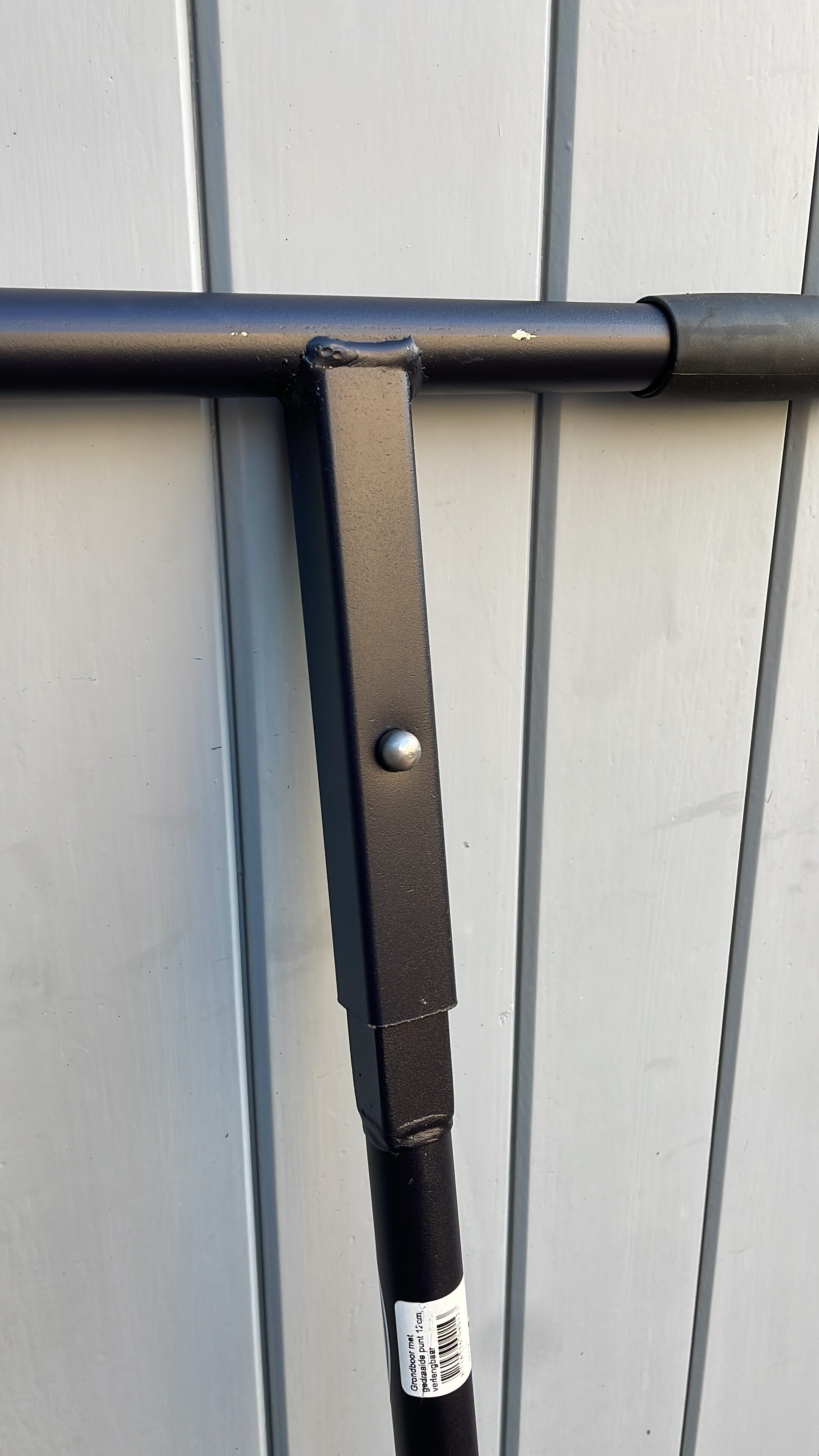 Grondboor met Gedraaide Punt 12 cm – Verlengbaar