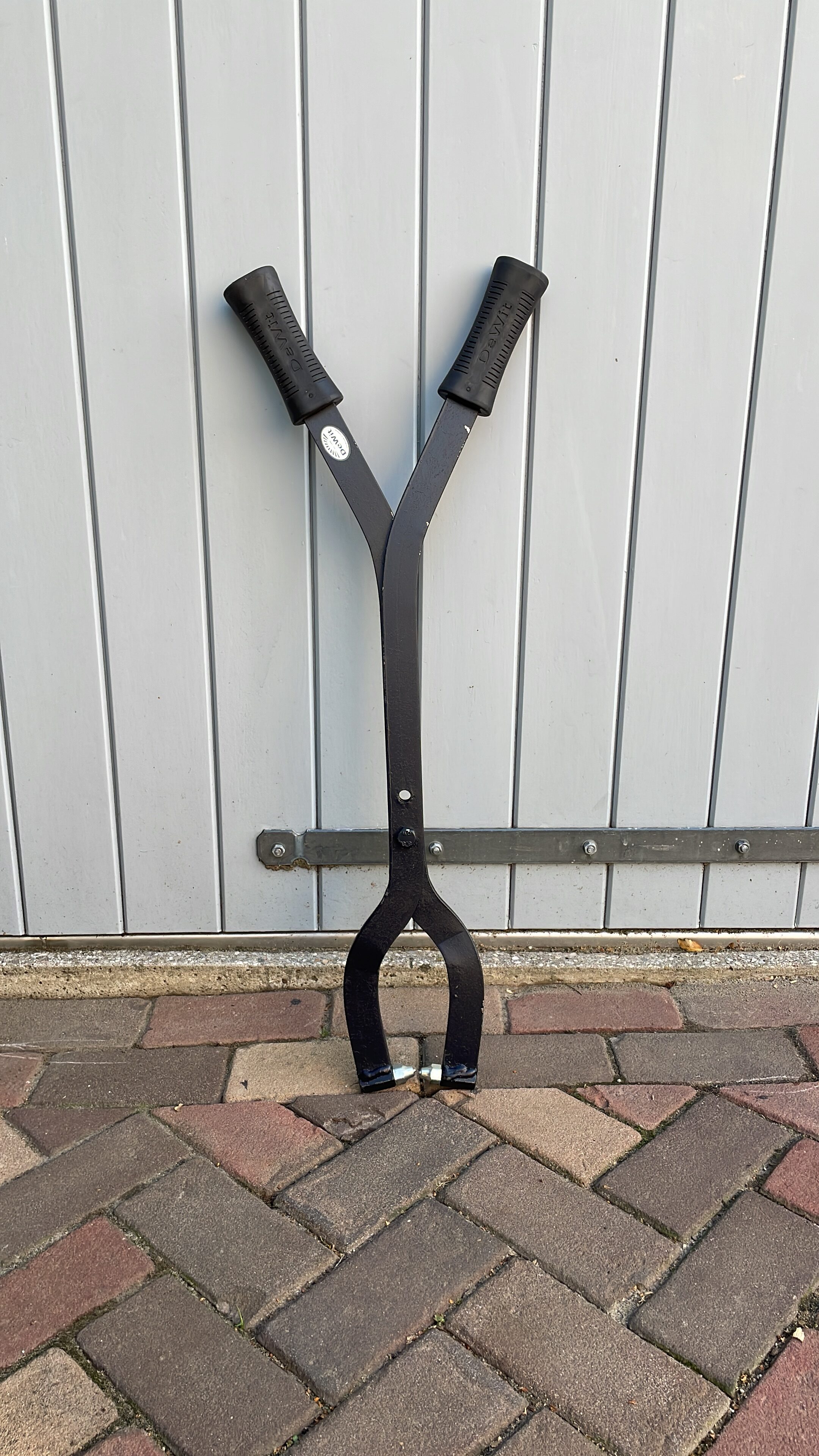 Trottoir bandtang 830 mm met Widia-punt en Rubber Handvat