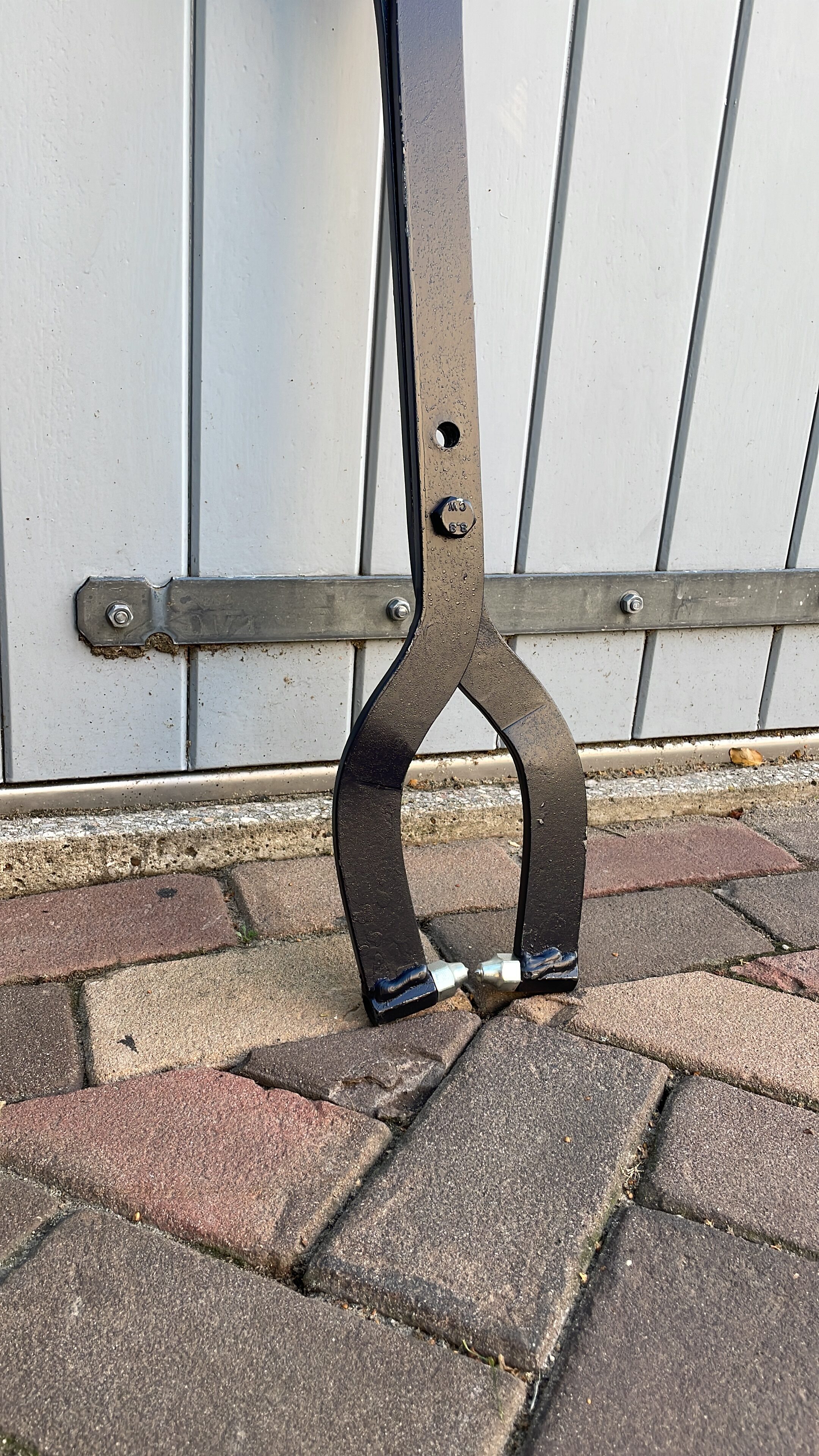Trottoir bandtang 830 mm met Widia-punt en Rubber Handvat