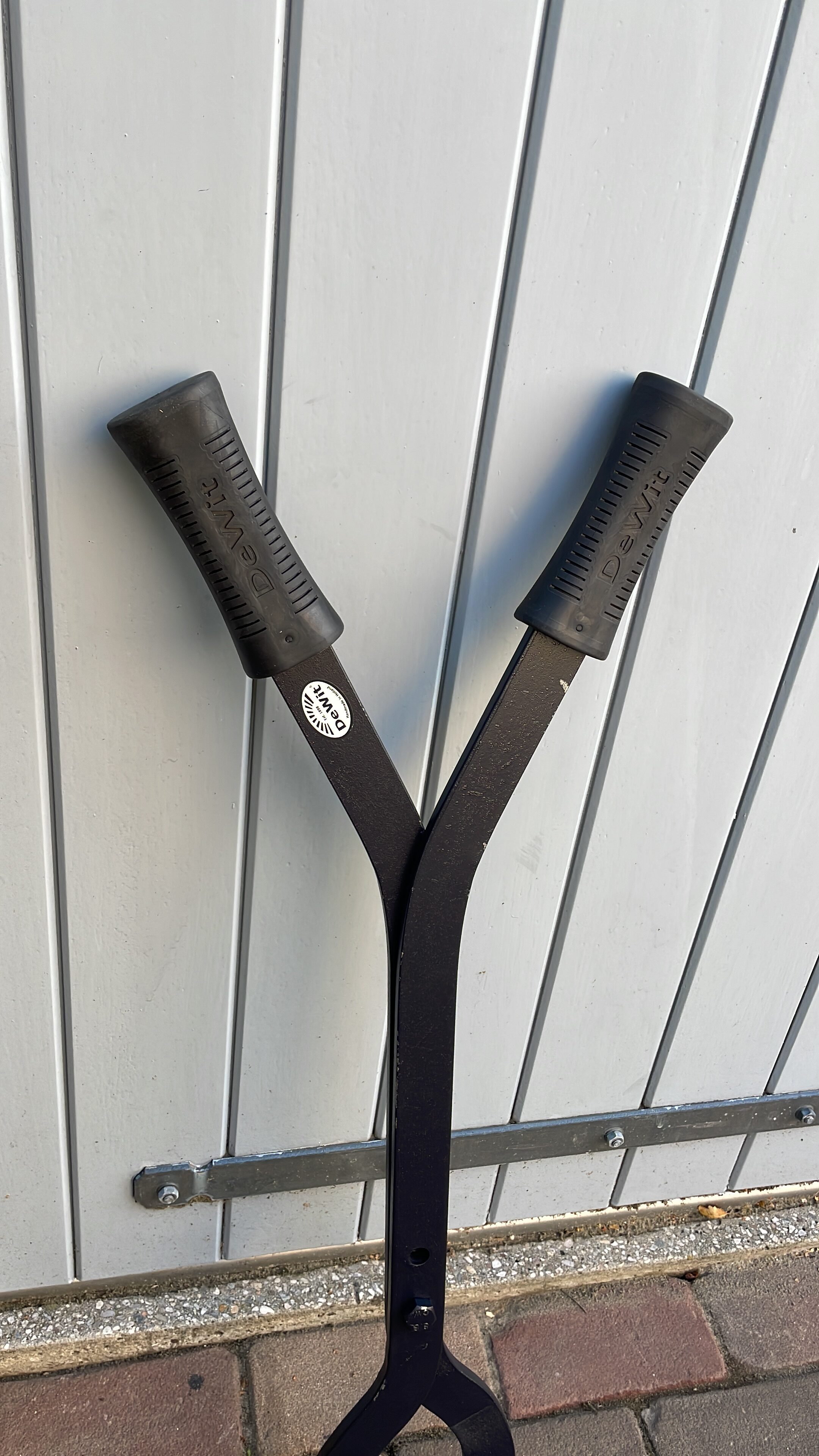 Trottoir bandtang 830 mm met Widia-punt en Rubber Handvat