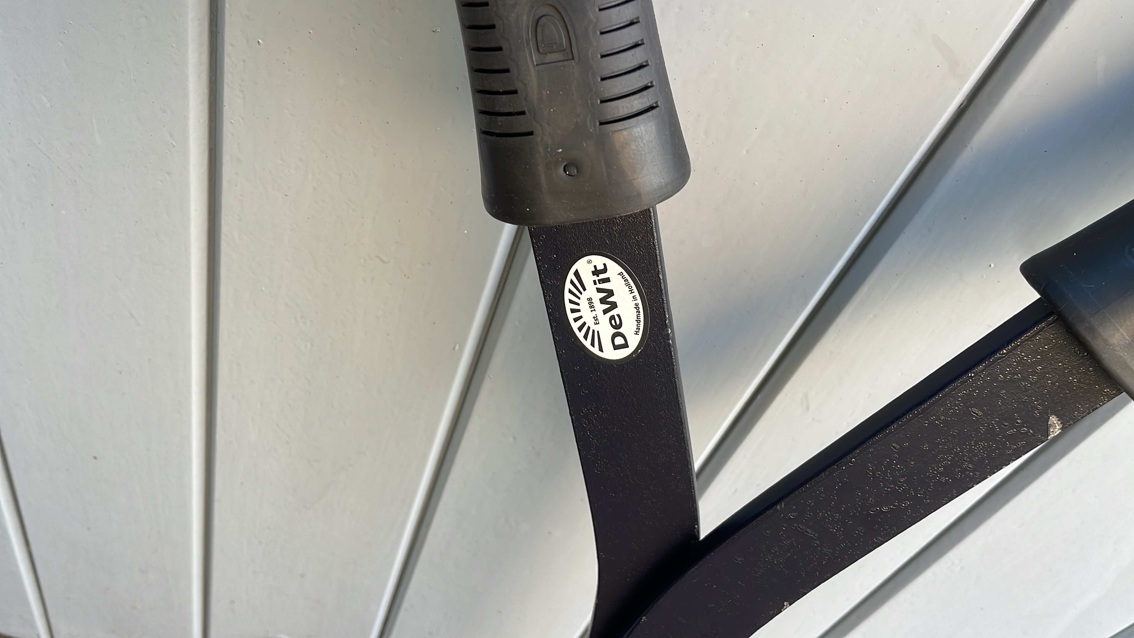 Trottoir bandtang 830 mm met Widia-punt en Rubber Handvat
