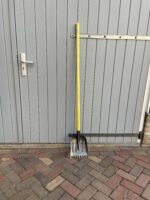 Asfaltschop met 130 cm Fiber Knopsteel – Voor Professioneel Asfaltwerk