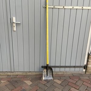Asfaltschop met 130 cm Fiber Knopsteel – Voor Professioneel Asfaltwerk