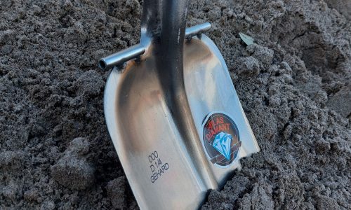 Scheppie Steekbats RONDE OPSTAP met schopsteel 110cm